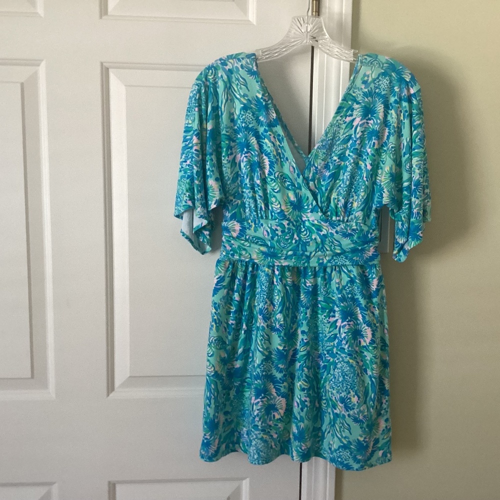 Lilly Pulitzer Parigi Romper-EUC
